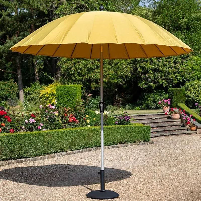 Hartman Shanghai Round 2.7m Parasol - Ochre