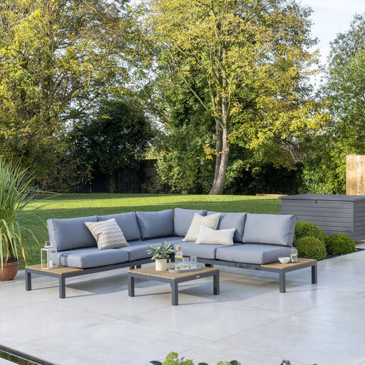 Kettler - Elba Signature Low Corner Garden Lounge Set with table