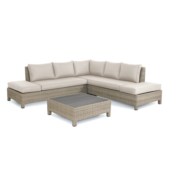 Palma Signature Low Lounge Garden Set with Coffee Table in Oyster