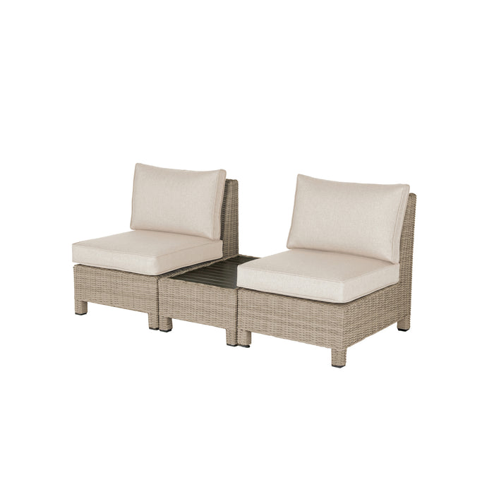 Palma Signature Low Lounge Companion Set in Oyster