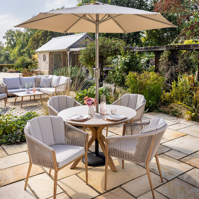 Hartman Portico 4 Seat Round Dining Set UK Ireland
