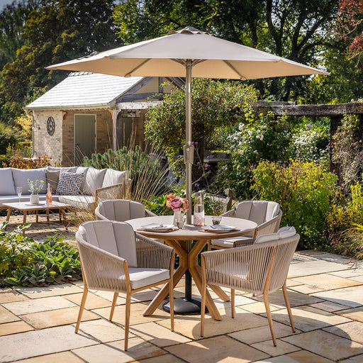 Hartman Portico 4 Seat Round Dining Set UK Ireland