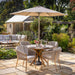 Hartman Portico 4 Seat Round Dining Set UK Ireland