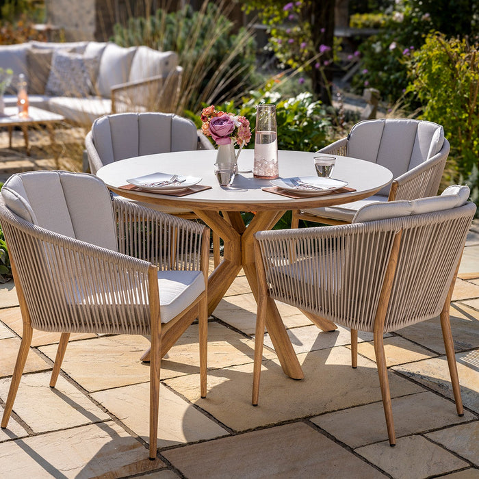 Hartman Portico 4 Seat Round Dining Set UK Ireland