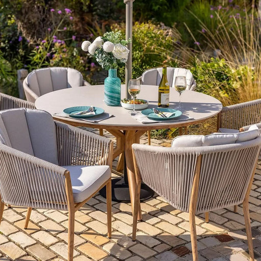 Hartman Portico 6 Seat Round Dining Set
