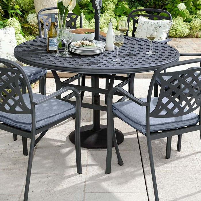 Berkeley 6 Seat Round Dining Set by Hartman