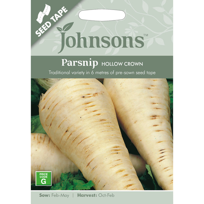 Vegetables Tape Parsnip Hollow Crown