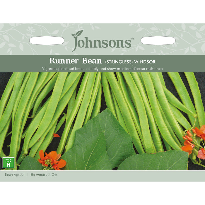 Peas & Beans Runner Bean Windsor (Stringless)