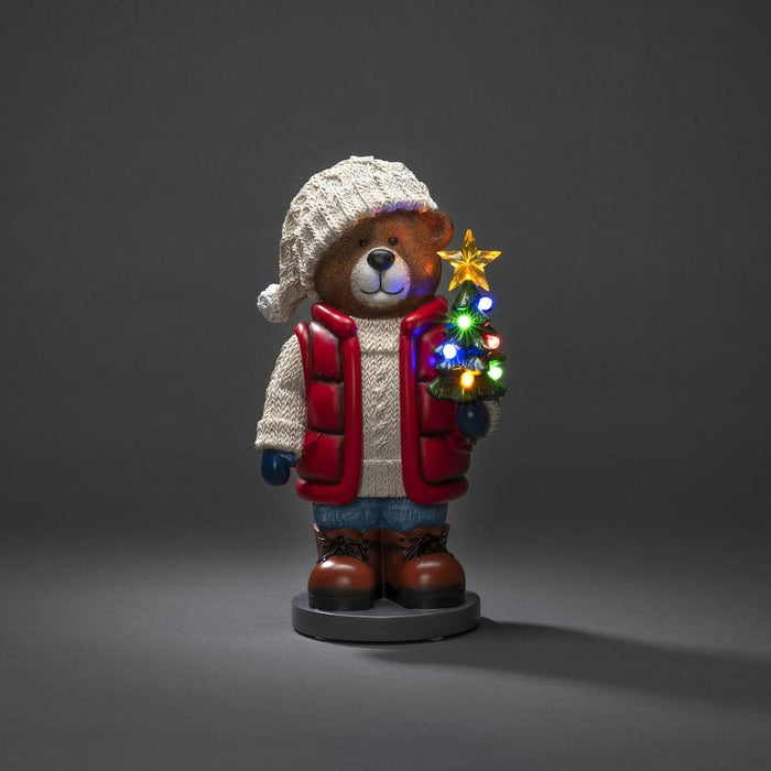 Small LED Teddy Bear Decoration