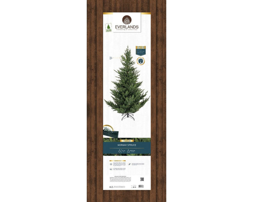 Everlands Norway Spruce Christmas Tree 210cm / 7ft