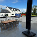 Alexander Rose Cantilever 3.5m in closed position