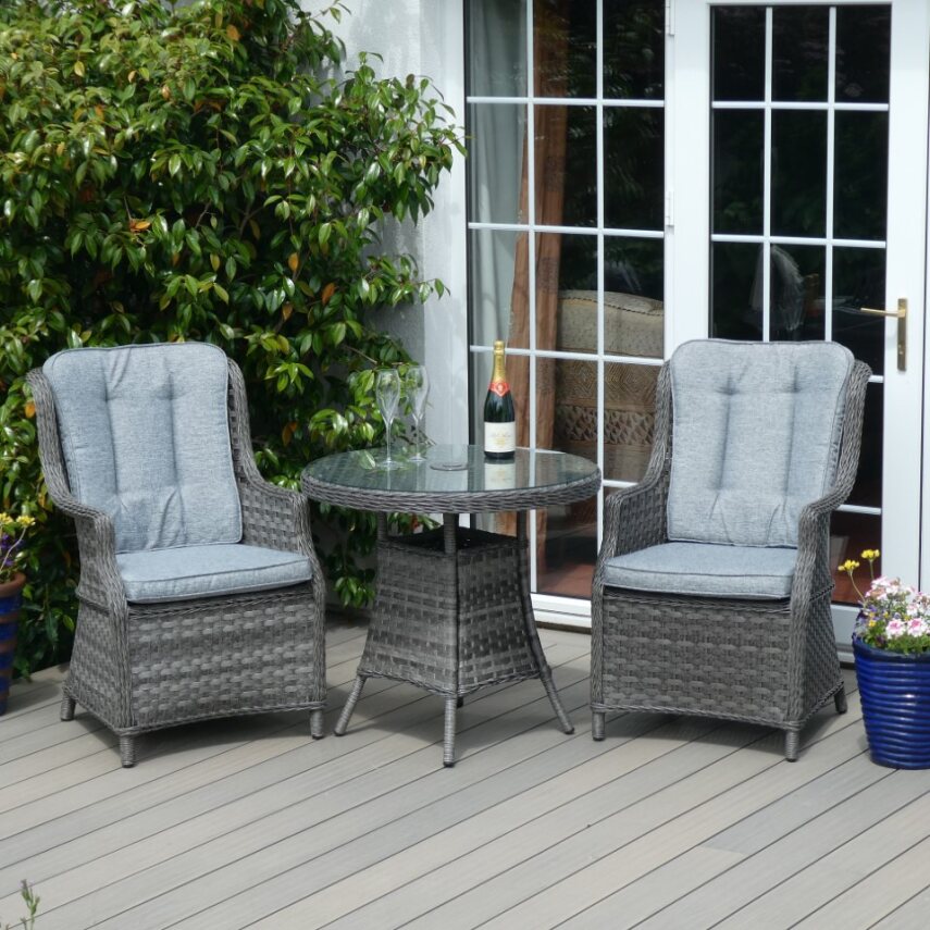 2 Seater Garden Bistro Set