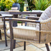 Alexander Rose Bali 6 Seat Rectangle Dining Set
