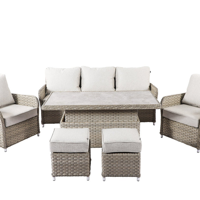 Hartman Eton 3 Seat Casual Lounge Set in Beech