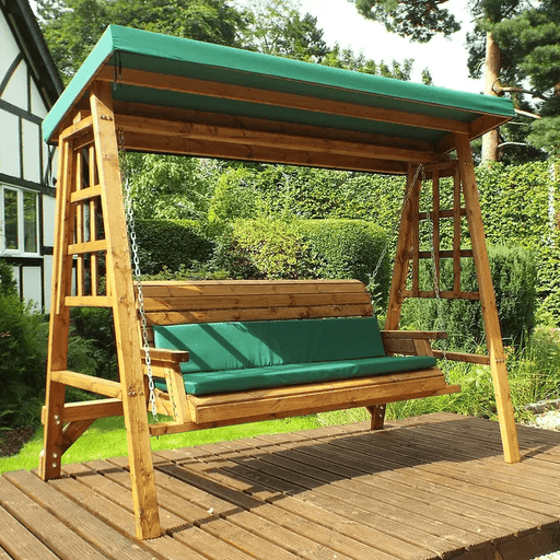 Charles Taylor Dorset Three Seater Swing Green