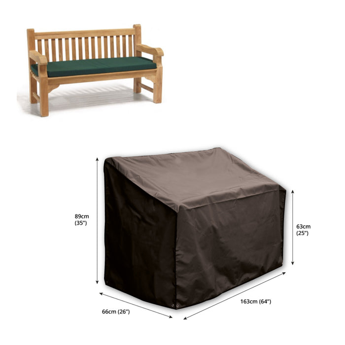 Bosmere Protector 5000 Bench Seat Cover - 3 Seat - Storm Black - MB615