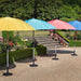 Hartman Shanghai Round 2.7m Parasol - Red Coral