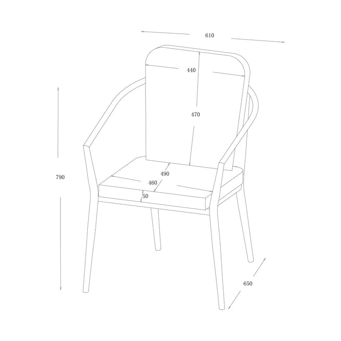 Hartman Portico 4 Seat Round Dining Set UK Ireland