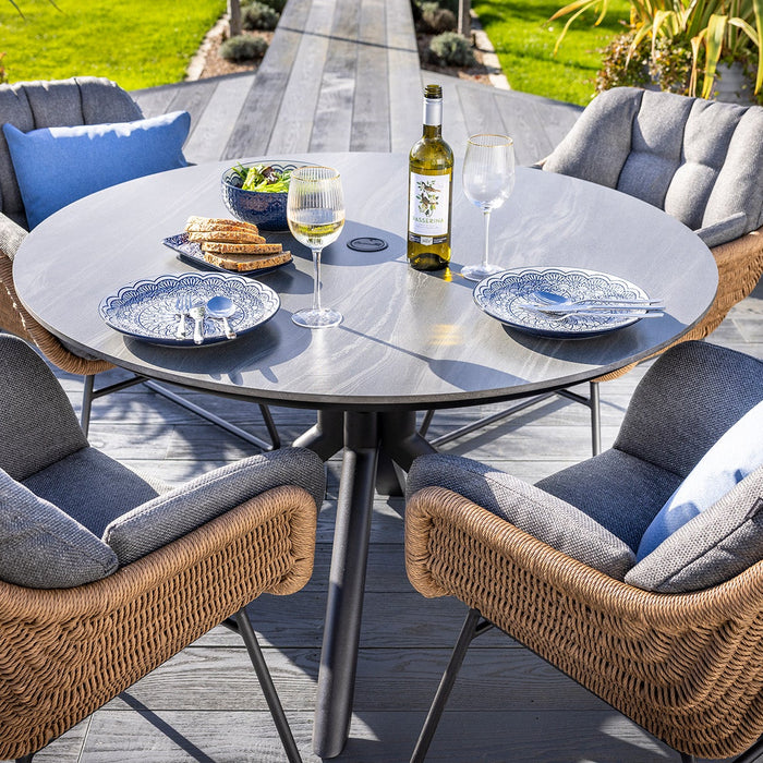 Hartman Rayo 4 Seat Round Dining Set