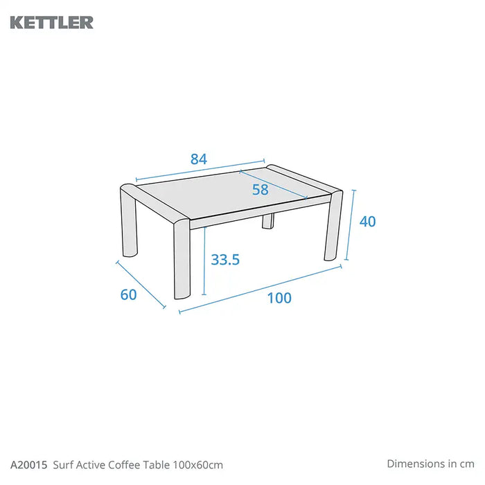 Surf Active 4 Seat Lounge Set by Kettler