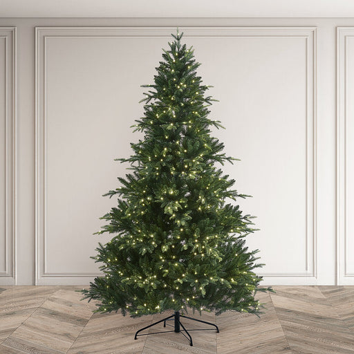 Bosk Royal Fir Artificial Christmas Tree – 6.5ft or 7.5ft (Pre-lit & Unlit Options)