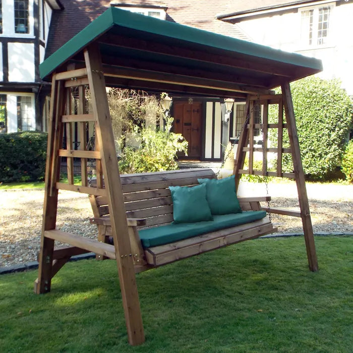 Charles Taylor Dorset Three Seater Swing Green