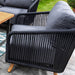 Eden 2 Seater Lounge Set in Noir by Hartman