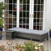 Amalfi Sun Lounger Bed with Side Table