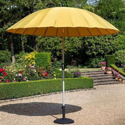 Hartman Shanghai Round 2.7m Parasol - Ochre