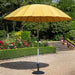 Hartman Shanghai Round 2.7m Parasol - Ochre