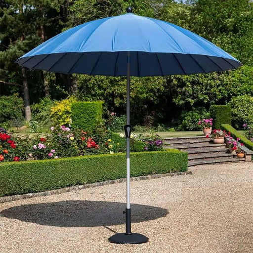 Hartman Shanghai Round 2.7m Parasol - Navy
