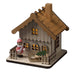Wooden House Silhouette 12cm