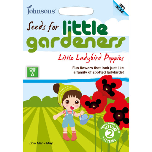 Little Gardeners Flowers Little Ladybird Poppies
