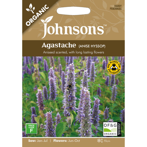 Flowers Organic Agastache (Anise Hyssop)