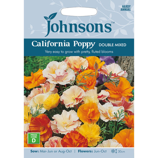 Flowers California Poppy Double Mixed