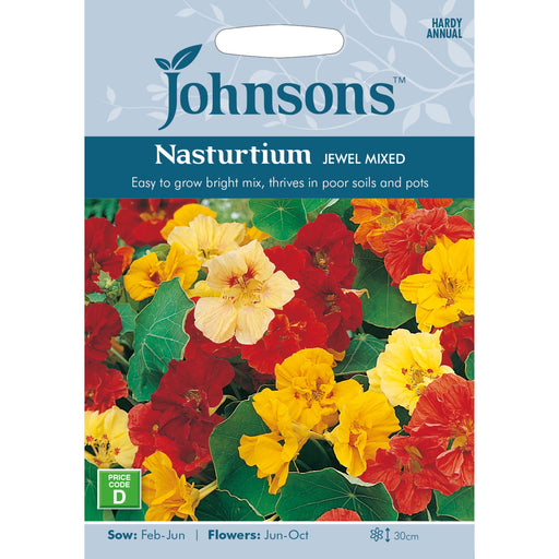 Flowers Nasturtium Jewel Mixed