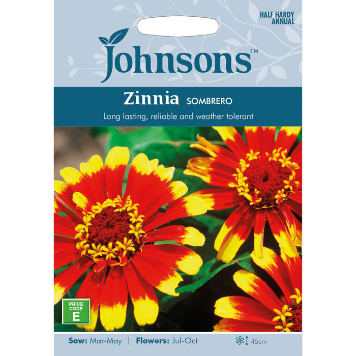 Flowers Zinnia Sombrero