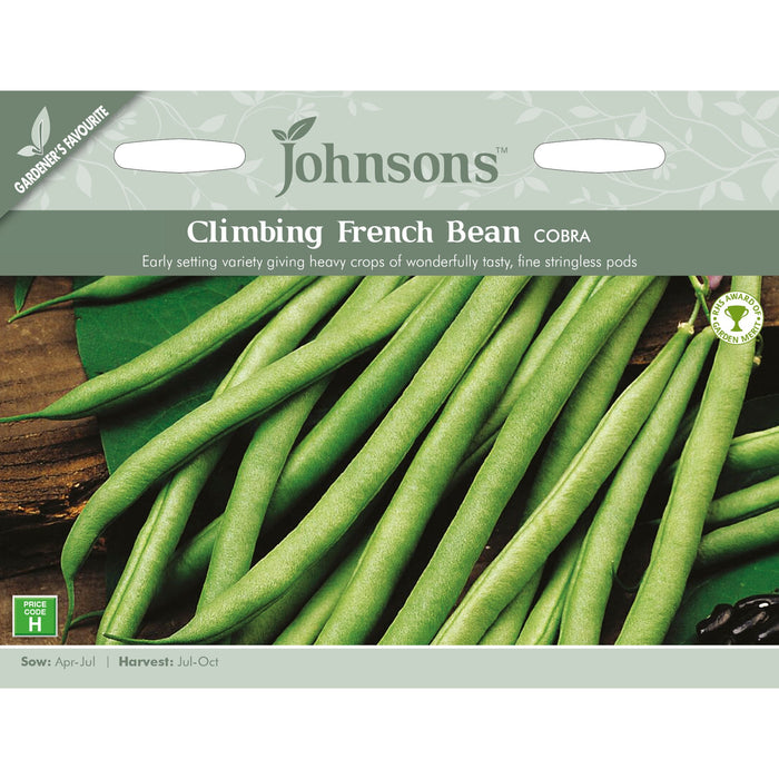 Peas & Beans Climbing French Bean Cobra