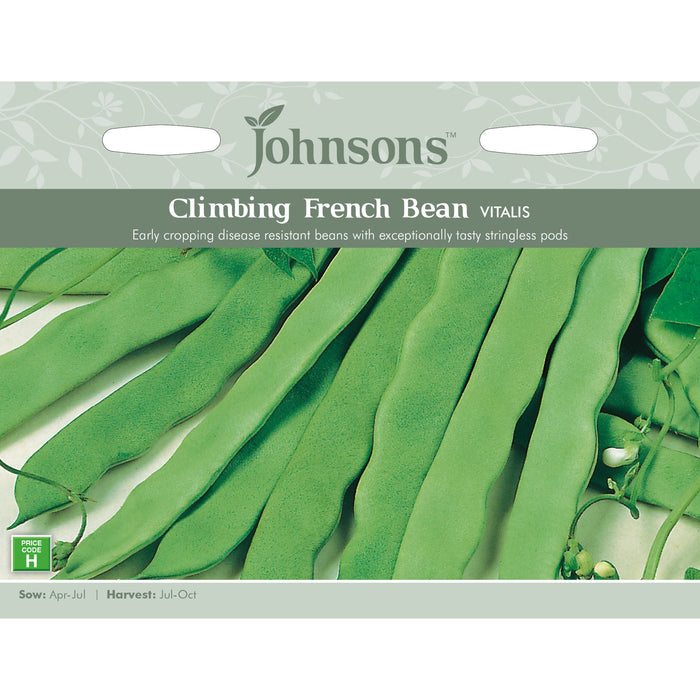 Peas & Beans Climbing French Bean Vitalis