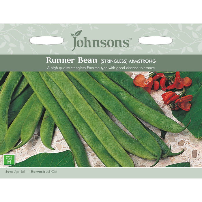 Peas & Beans Runner Bean Armstrong (Stringless)