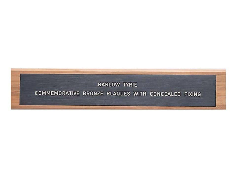 Bronze Plaque (Barlow Tyrie)