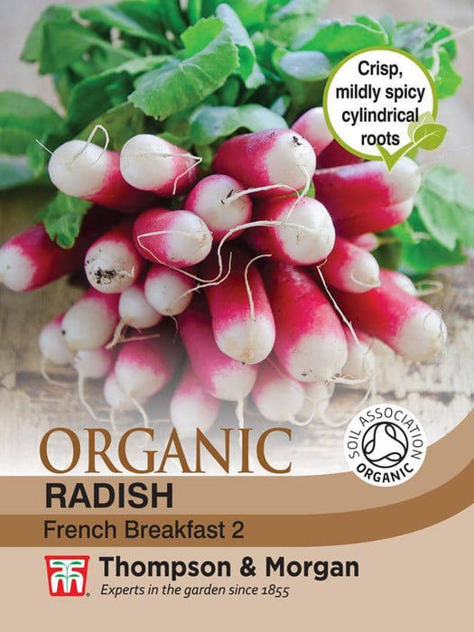 Thompson & Morgan (Uk) Ltd Gardening Radish French Breakfast 2 (Organic)