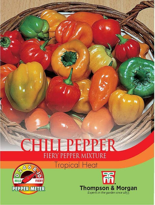 Thompson & Morgan (Uk) Ltd Gardening Pepper Chili Tropical Heat