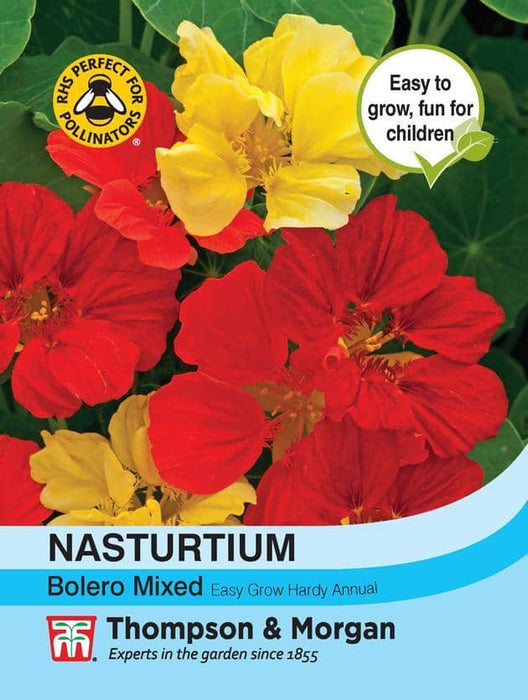 Thompson & Morgan (Uk) Ltd Gardening Nasturtium Bolero Mixed