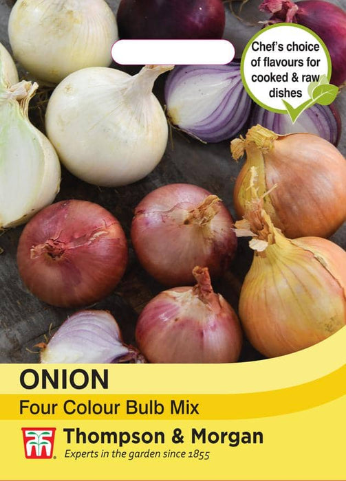 Thompson & Morgan (Uk) Ltd Gardening Onion Four Colour Bulb Mix