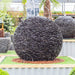 Mid Ulster Garden Centre Water Feature Grey Planet Slate Sphere Garden Water Feature - 70cm Diameter