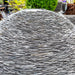 Mid Ulster Garden Centre Water Feature Grey Planet Slate Sphere Garden Water Feature - 90cm Diameter