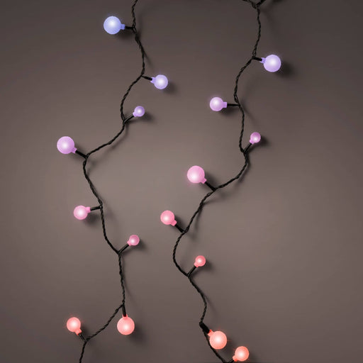 Kaemingk Lumineo Christmas lighting LED Cherry Lights Colour Changing for Outdoor Use