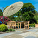 Alexander Rose Garden Furniture Accessories Alexander Rose Round Cantilever 3.0m Parasol - Charcoal, Ecru, Taupe