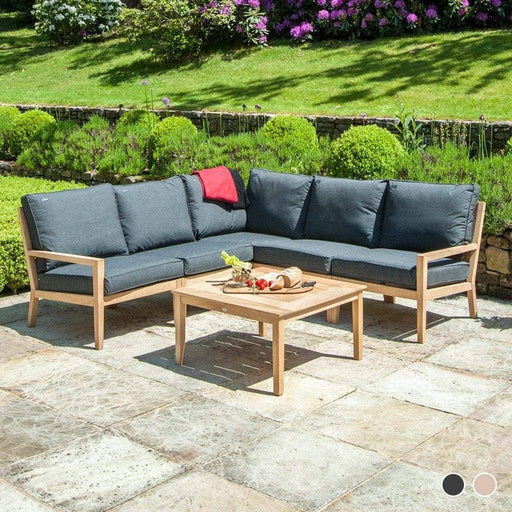 Alexander Rose Garden Furniture Charcoal Alexander Rose Roble Garden Lounge Corner Set